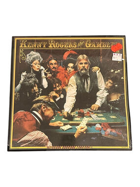 Kenny Rogers The Gambler Vinyl With Poster 1978